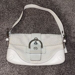 Vintage White Y2K Coach Bag H05Q-3628